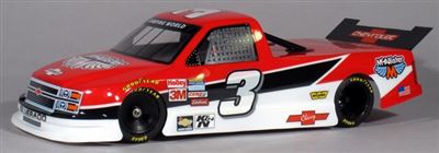 McAllister 2014 Chevy Nastruck Clear Body with decals, requires painting