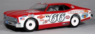 McAllister 1/10th Nova 427 Street Stock Clear Body, requires painting