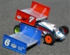 McAllister 7" Sprint Car Clear Wing Kit, requires painting