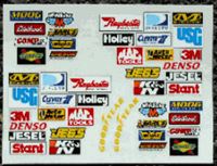 McAllister Fender Sponsor Decals