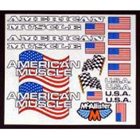 McAllister American Muscle/Flags Decals