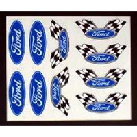 McAllister Ford Blue Oval Decals