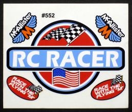 McAllister RC Racer Logo Decals