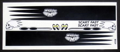 McAllister Stretch Zoomie Decals