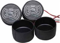 Much More Racing Can Type Tire Warmers, Black (4)
