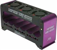 Much More Racing Battery Heatsink 2, Purple