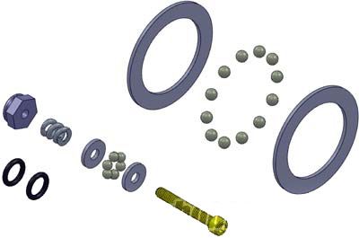 M.I.P. Jato Ball Differential Rebuild Kit