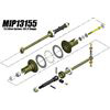 M.I.P. 22 Pucks 17.5 Lightweight Drive System TLR 22 Buggy