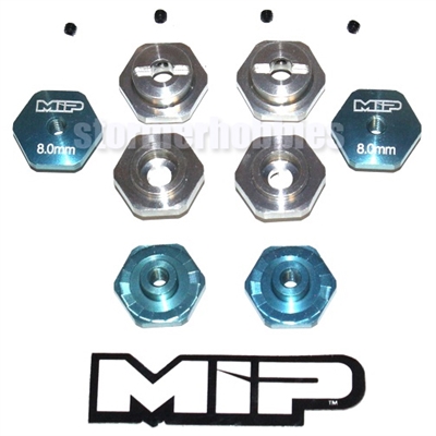 MIP 17mm Hex Adapter Kit, +3mm Offset, TLR SCTE (4)