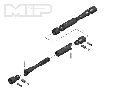 M.I.P. Traxxas TRX-4 Bronco X-Duty Center Drive Kit