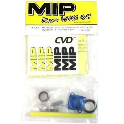 M.I.P. Rear Boost Chamber Kit For .12 Engines