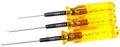 M.I.P. Metric Hex Driver Wrench Set (1.5mm, 2.0mm, 2.5mm)
