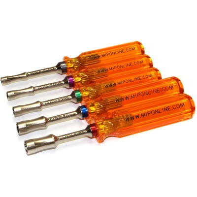 M.I.P. Nut Driver Metric Set (5) 4mm, 5mm, 5.5mm, 7mm, 8mm