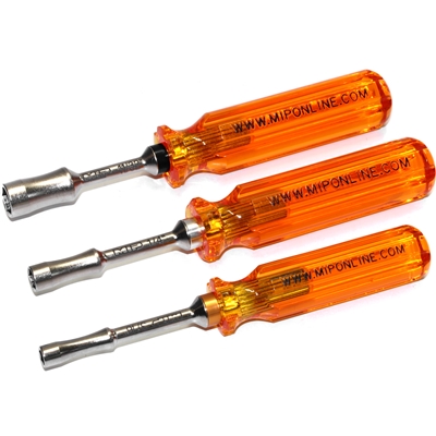 M.I.P. Nut Driver Set, SAE (3) 3/16", 1/4", & 11/32"