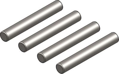 MIP 1/16" x .430" Steel Pins (4)