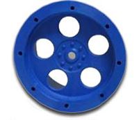 Maximizer Products Maxx 5-Hole Face Plate, Blue (1)