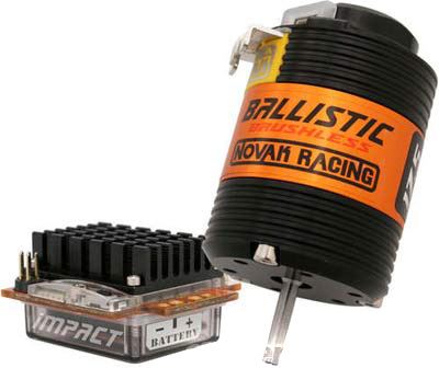 Novak Impact Brushless System With 17.5T Ballistic Racing Motor