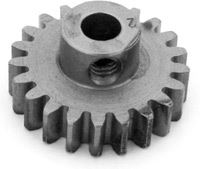 Novak 5mm Mod 1 Hardened Steel Pinion Gear, 21 Tooth