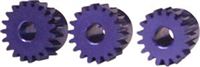 Novak Mod 0.5 Aluminum Pinion Gear Set, 17t/18T/19t