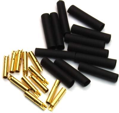 Novak 2mm Low Loss Bullet Power Connectors, 12 Female Ends