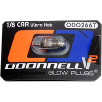 O'Donnell 266t Ultra Hot V-2 Competition Turbo Glow Plug, 1/8 Off-Road