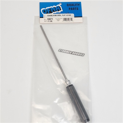 .Ofna Flat Screwdriver-4mm, 6