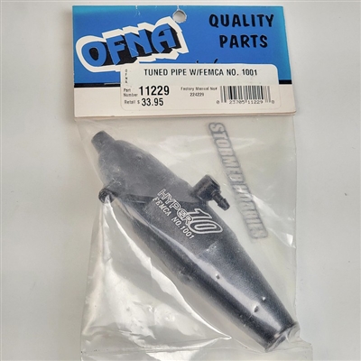 .Ofna 1/10 Sedan Tuned Pipe, Femca #1001