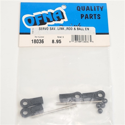.Ofna Servo Saver Linkage And Ball Ends-Monster Pirate