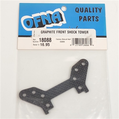 .Ofna Graphite Front Shock Tower- Monster Pirate