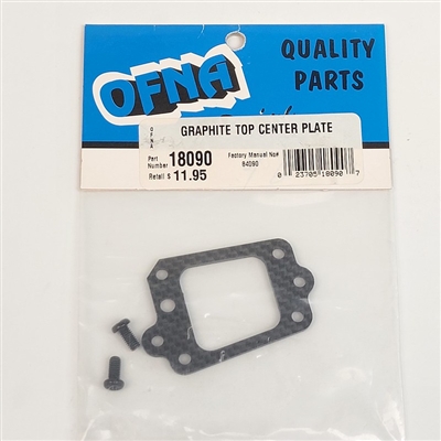 .Ofna Graphite Top Center Plate- Monster Pirate