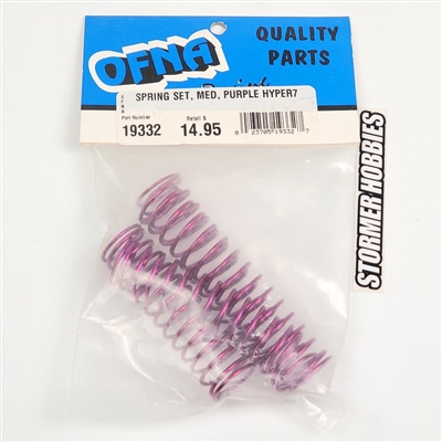 Ofna Hyper 7 Purple Spring Set, Medium