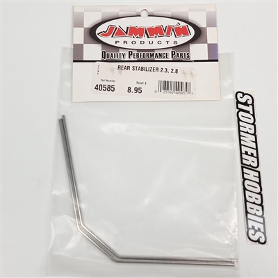 .Ofna Jammin X1 Rear Sway Bars, 2.3mm And 2.8mm Thick (2)