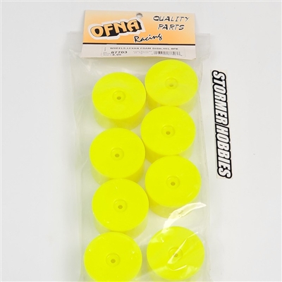 .Ofna 24mm Foam Dish Rims, Yellow (8)