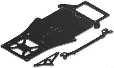 On Point Racing S120 Link Lipo Ready Racing Chassis With Damper Tube Mount