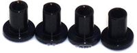 On Point Racing Front Suspension Arm Inserts For 12R5 Arms, Black (4)