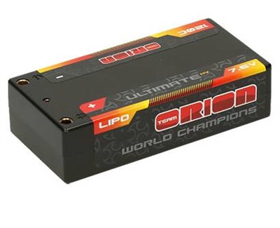 Orion Ultimate Graphene HV Lipo Shorty 5800 7.6V 120C Battery Pack with 4mm tubes