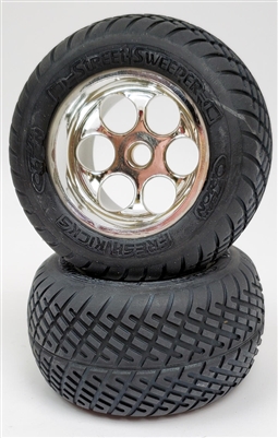 Orion Street Sweeper Truck Tires On Front Losi Rims (2) Pro