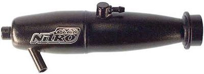 Orion Inline Black Tuned Pipe For .12 Rear Exhaust Engines