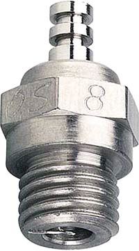 O.S. Engines #8 Standard Medium Glow Plug For .12-.21 Off-Road