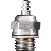 O.S. Engines #10 Standard Cold Glow Plug For .21-Larger Engines (A5)