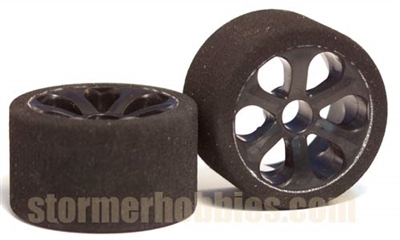 Parma 1/12 Blackhawk Front Foam Tires, Purple, 40 Shore (2)