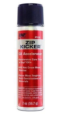 Pacer Racing Zip Kicker, 2 Oz. Aerosol Super Glue Accelerator
