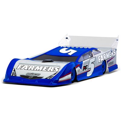 Proto-form Nor'easter 1/10 Dirt Oval Late Model Clear Body, requires painting