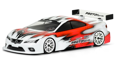 Proto-Form Spec6 Light Weight Clear Body for 190mm Touring, requires painting