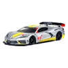 Proto-Form Chevrolet Corvette C8 Clear Body: 190mm Touring Car, requires painting