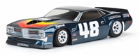 Proto-Form 1970 Plymouth Barracuda VTA 200mm Vintage Clear Body, requires painting