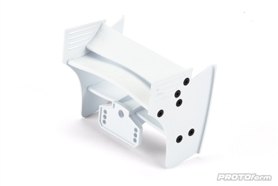 Proto-Form F1 White Rear Wing for 1:10 Formula 1