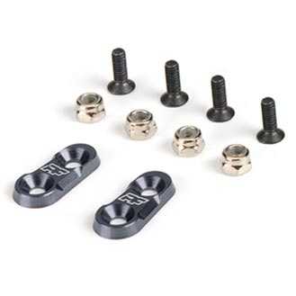 Proto-Form Touring Car Wing Mount Set, Gunmetal Aluminum