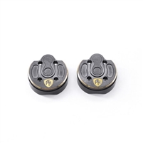 Power Hobby Outer Brass Portal Covers Front or Rear, for Axial Capra / SCX10 III, 85g