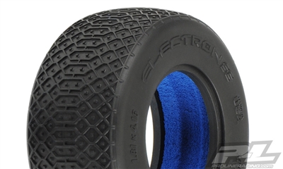 Pro-Line Electron SC MC Clay Short Course Tires with inserts (2)